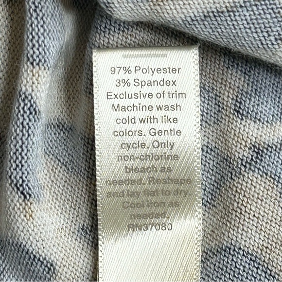 Cato XL Sleeveless Leopard Print Tank Top - Picture 8 of 8